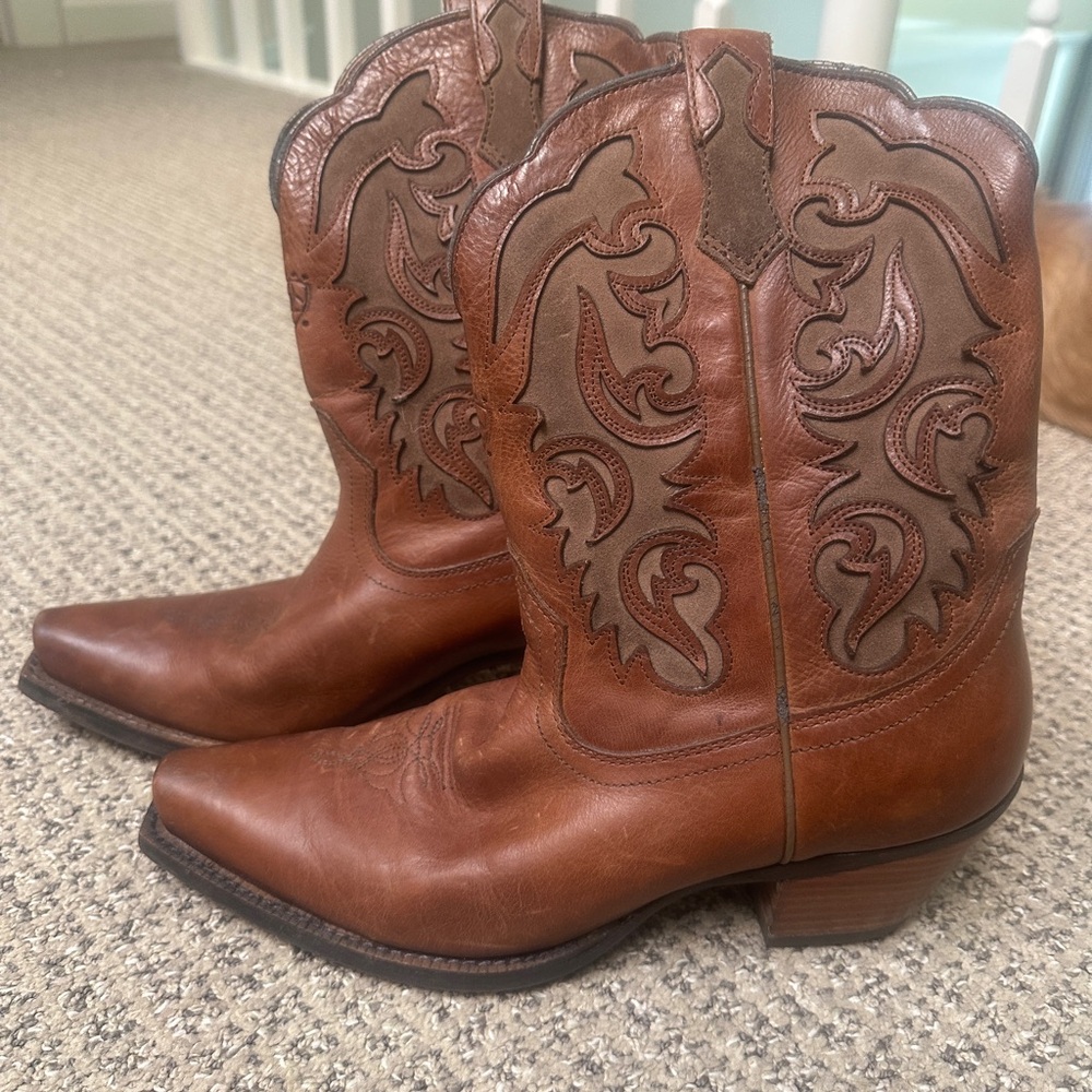 Arait Western Vintage Cowboy Boots Size 8.5